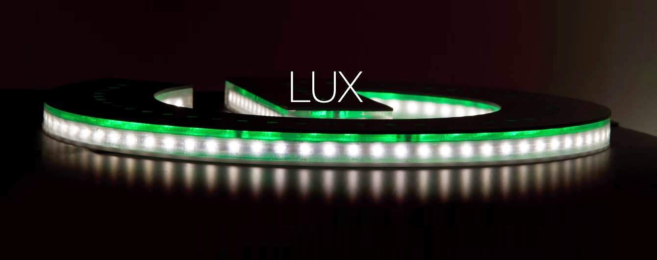 Le lettere luminose Lux, diffondo la luce davanti e per via laterale, e sono tra le più richieste